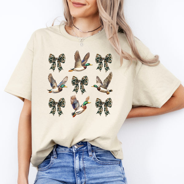 Duck Bows Camo Tee (sublimation)