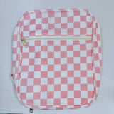 Pink Checker Bible Cover
