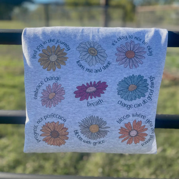 Floral Affirmations Tee