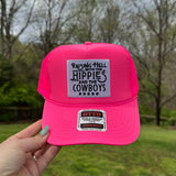 Hippies and The Cowboys Trucker Hat