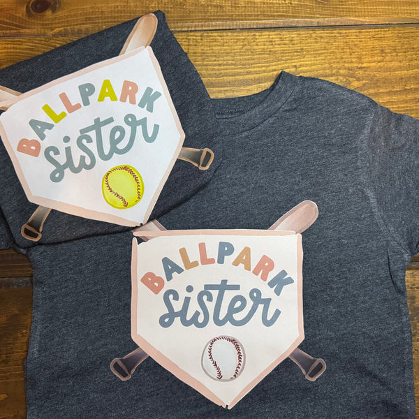 Youth Ballpark Sister Tee