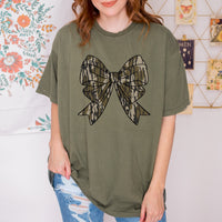 Bottomland Camo Bow Tee