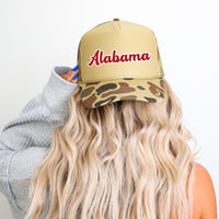 Alabama Camo Trucker Hat