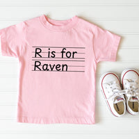 Custom Name Tee (Toddler/Youth)